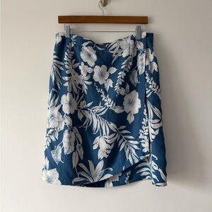 Silk Wrap Skirt